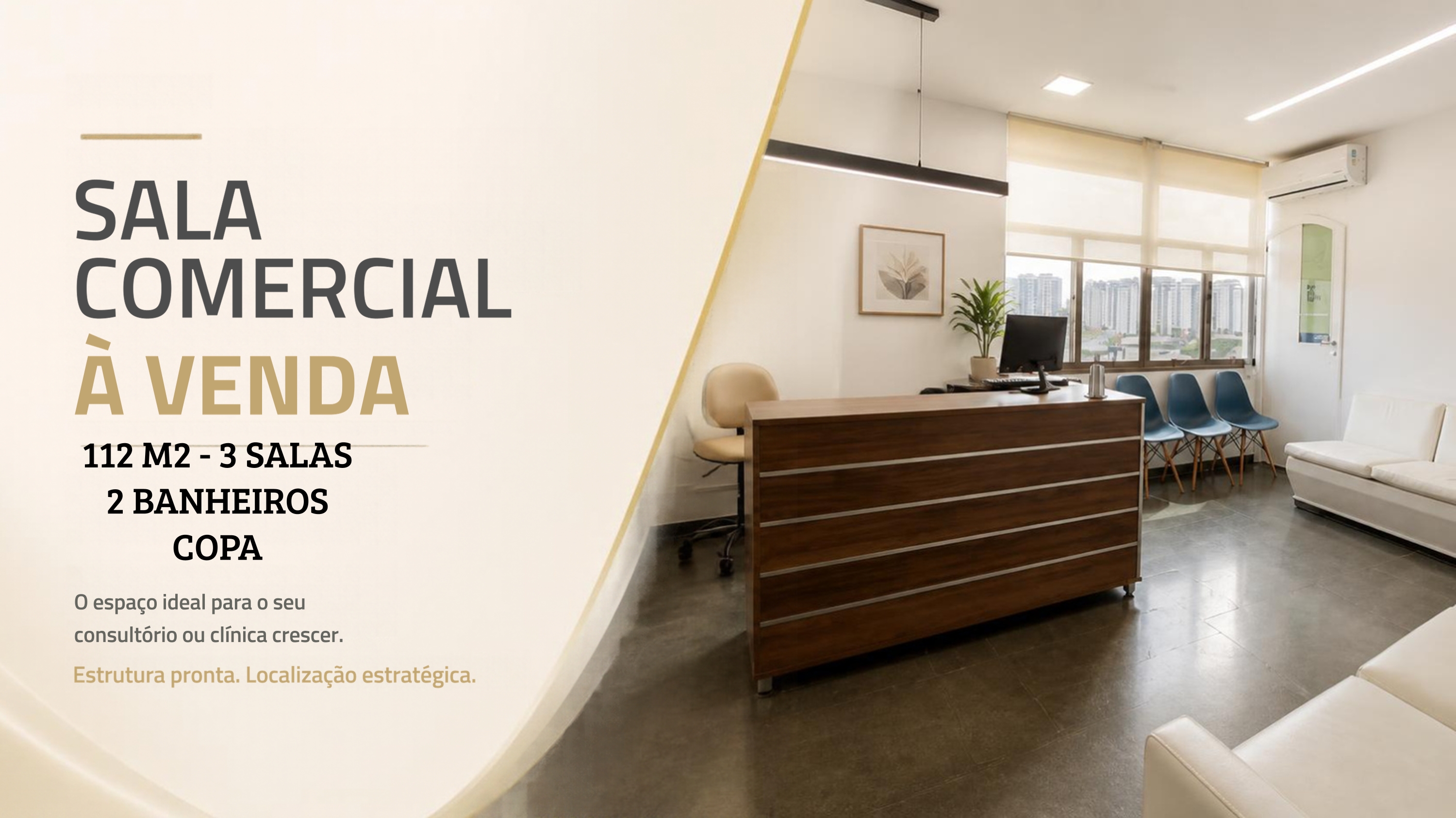 Imagem - VENDE-SE SALA COMERCIAL EXCLUSIVA PARA MÉDICOS E DENTISTAS - CENTRO, SBC -CÓD.34582