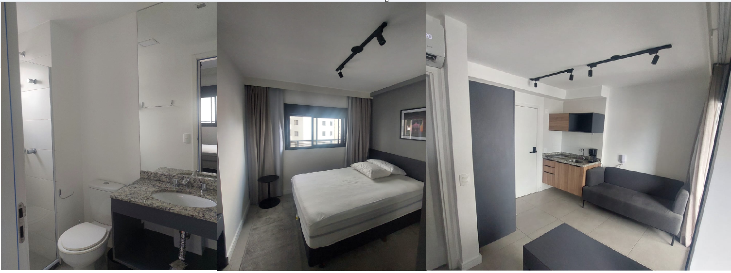 Imagem - ALUGA-SE STUDIO NOVO MOBILIADO, PRÓXIMO AO METRÔ SANTA CRUZ, COM VARANDA E GARAGEM – CÓD. 23241