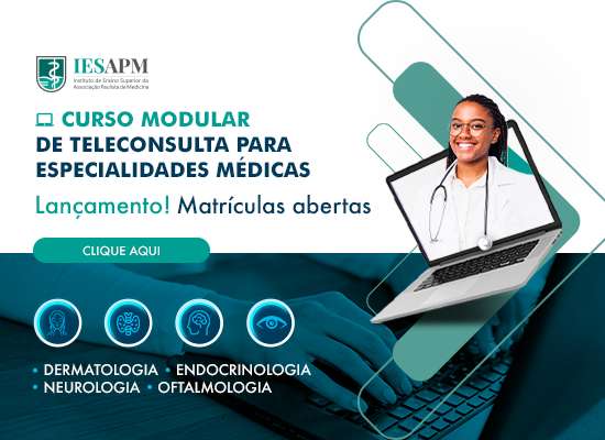Banner IESAPM – Curso Modular de Teleconsulta em Especialidade Médicas