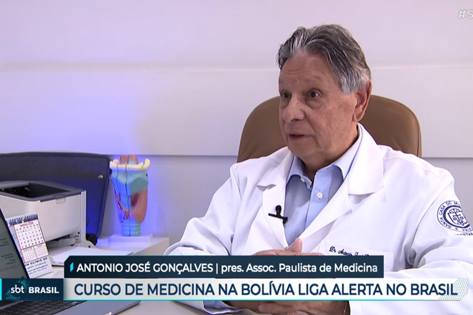 Presidente Da APM Concede Entrevista Ao SBT Sobre Cursos De Medicina A Presidente Da APM Concede Entrevista Ao SBT Sobre Cursos De Medicina A