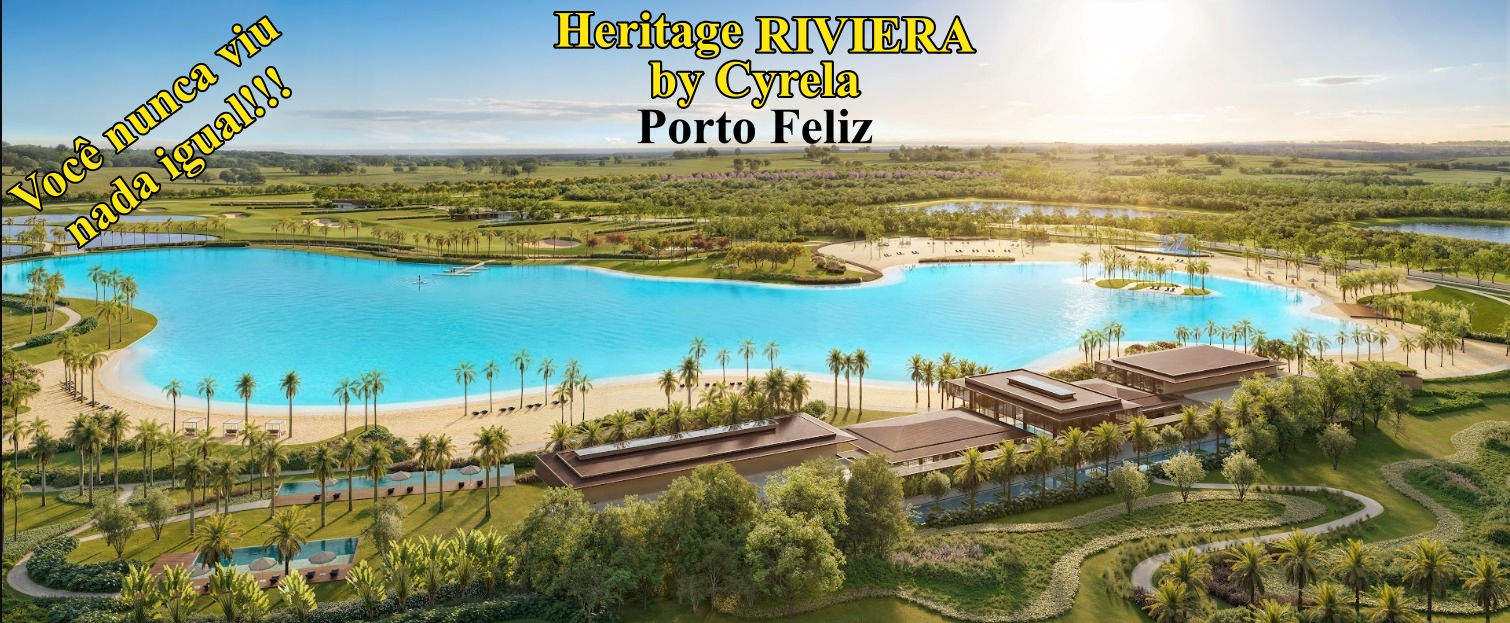 Imagem - VENDE-SE – IMÓVEIS HERITAGE RIVIERA PORTO FELIZ - CÓD.32680