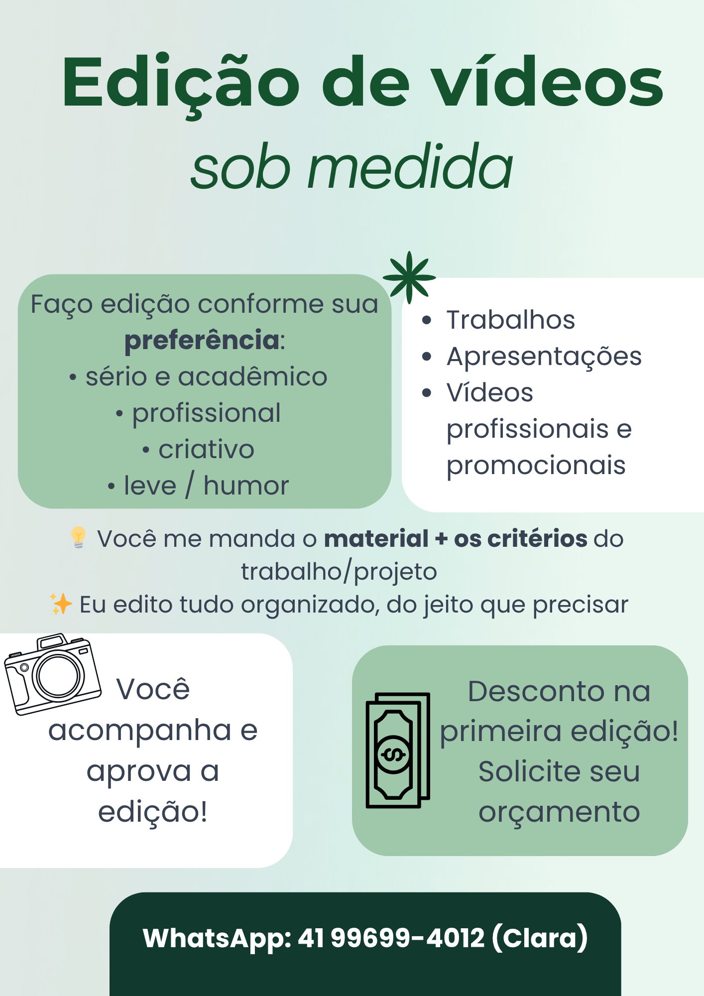 Imagem - Edição de vídeos sob medida! - CÓD. 29175