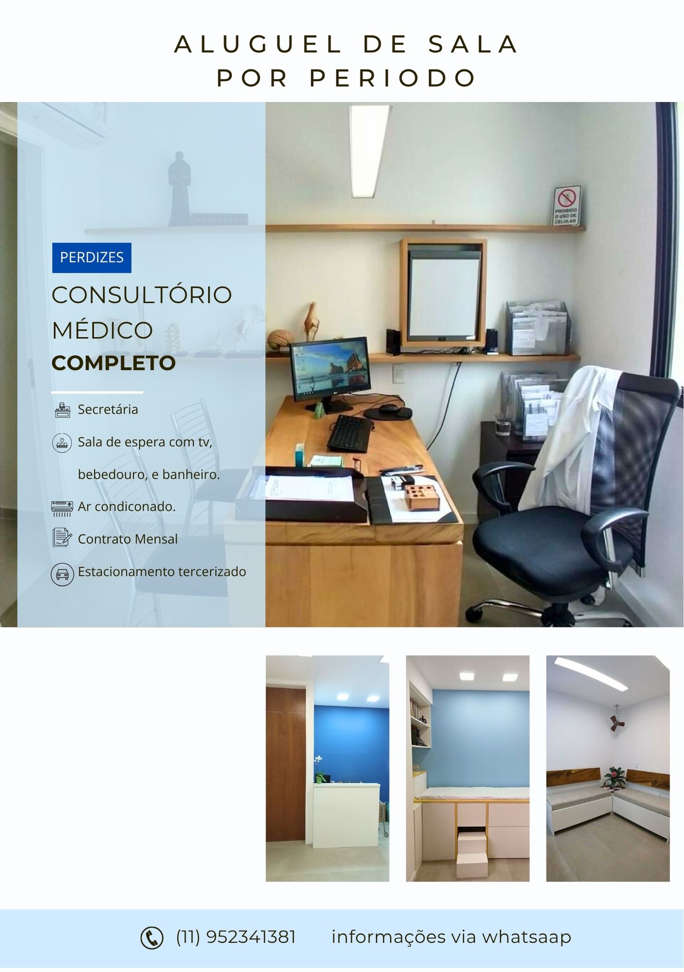 Imagem - SALA PARA ALUGUEL POR PERÍODO - CÓD. 23732